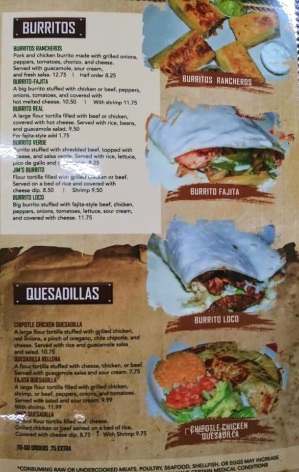 Laredo's Burrito and Taco Shop - Ashland City, TN menu_pic