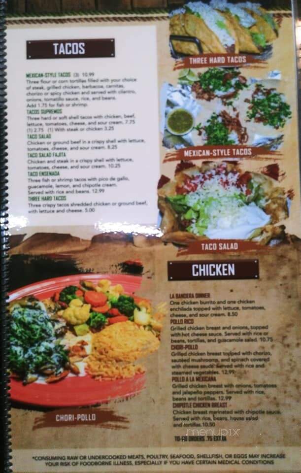 Laredo's Burrito and Taco Shop - Ashland City, TN menu_pic