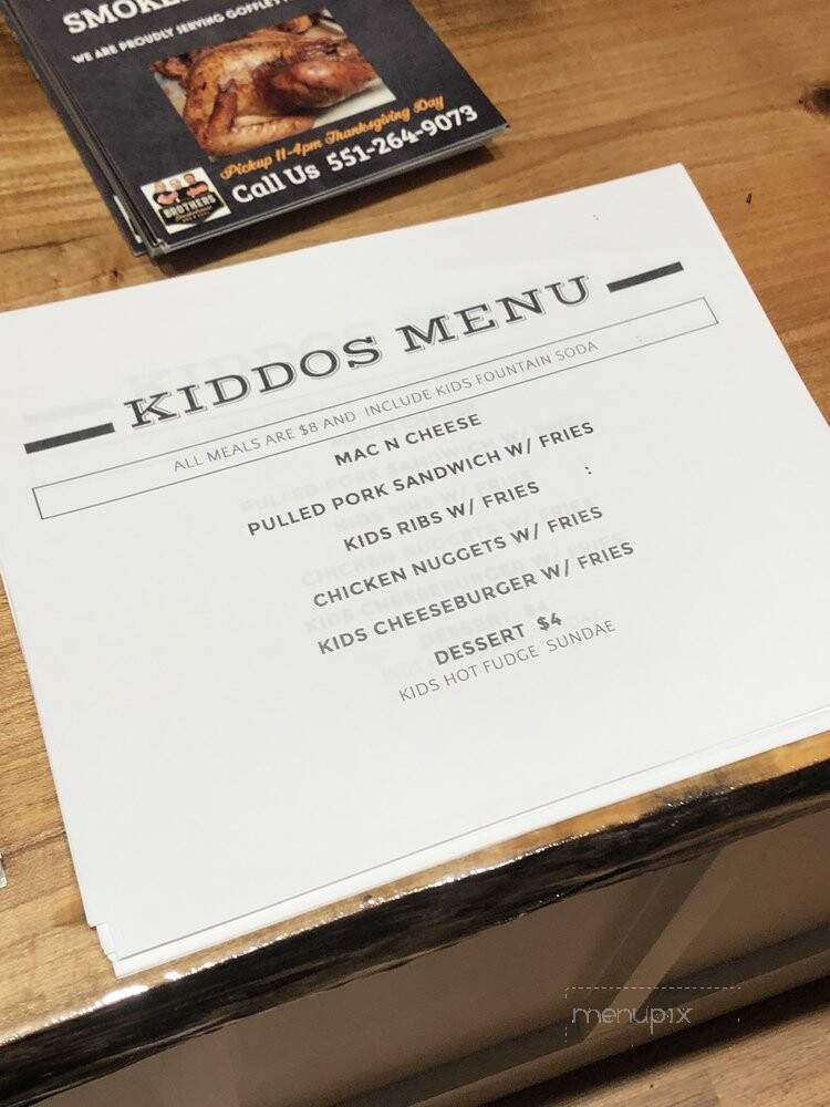 Brothers Smokehouse BBQ & Soul - Ramsey, NJ menu_pic