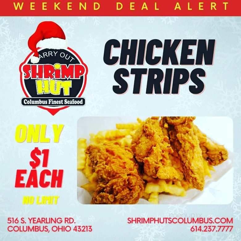 Shrimp Hut - Whitehall, OH menu_pic