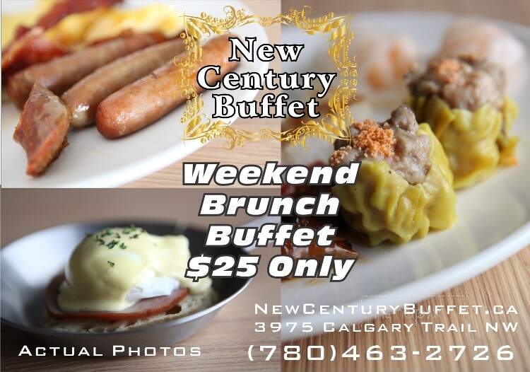 New Century Buffet - Edmonton, AB menu_pic
