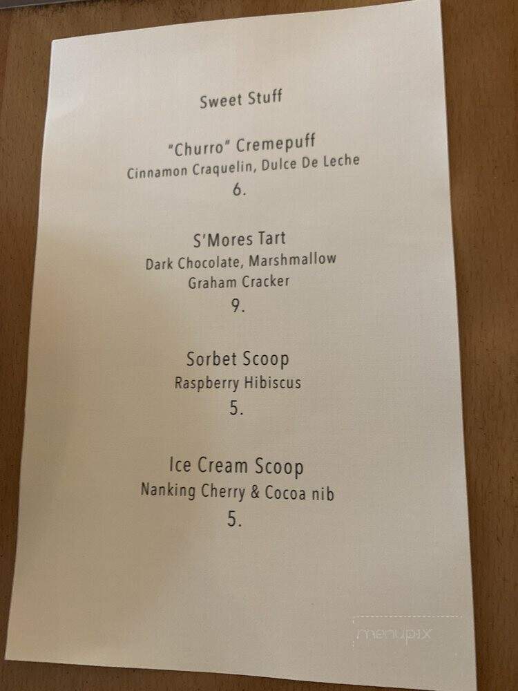 Mesa Provisions - Albuquerque, NM menu_pic