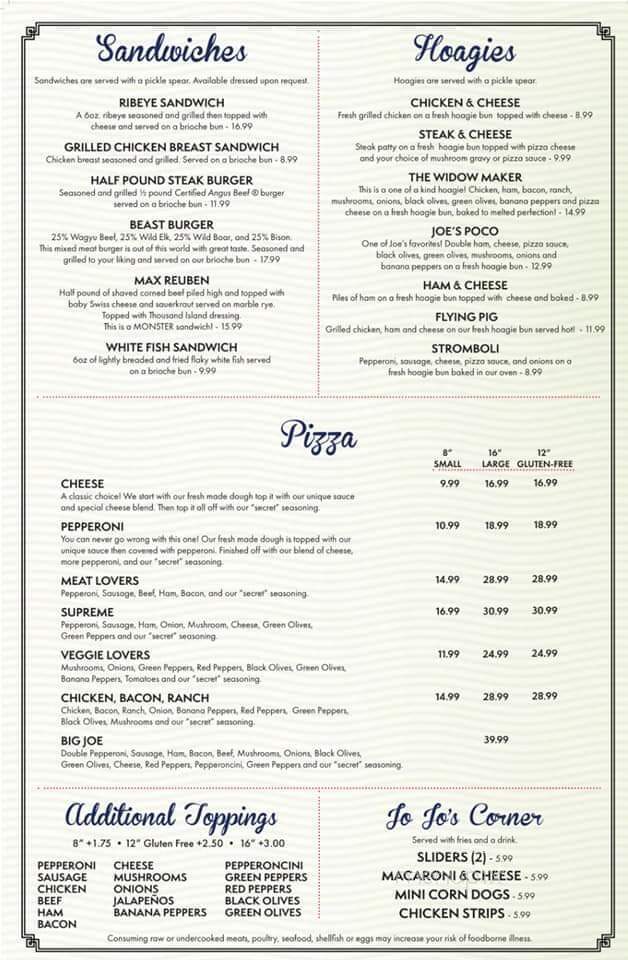 Rivertown Grill - Madison, IN menu_pic
