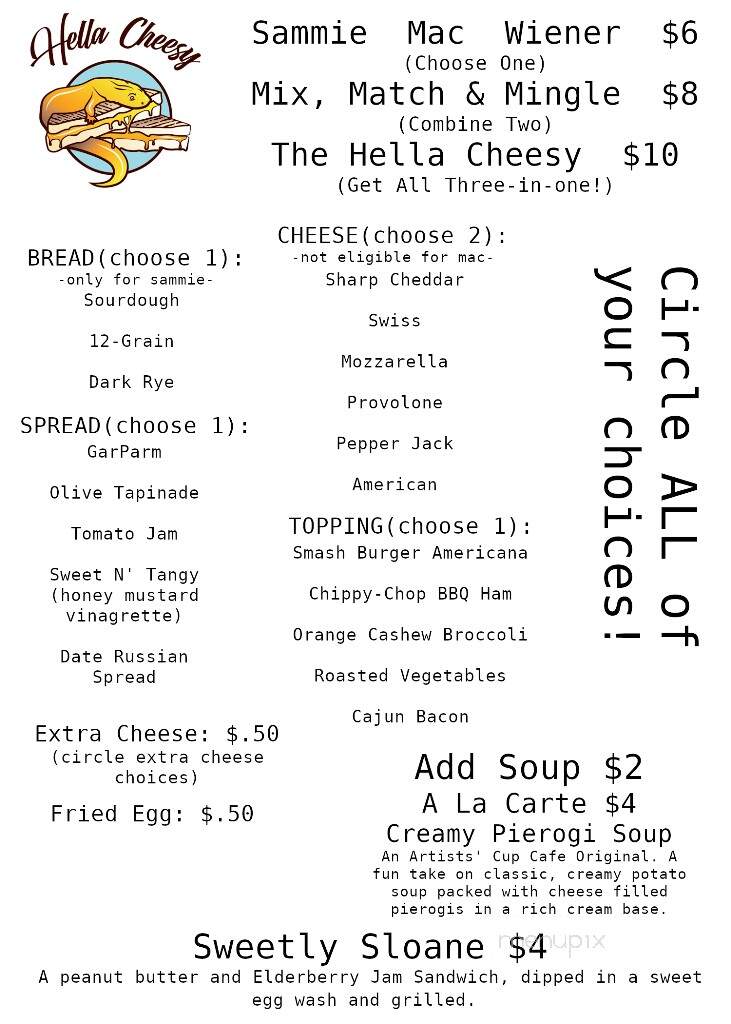French Creek Coffee and Tea - Meadville, PA menu_pic
