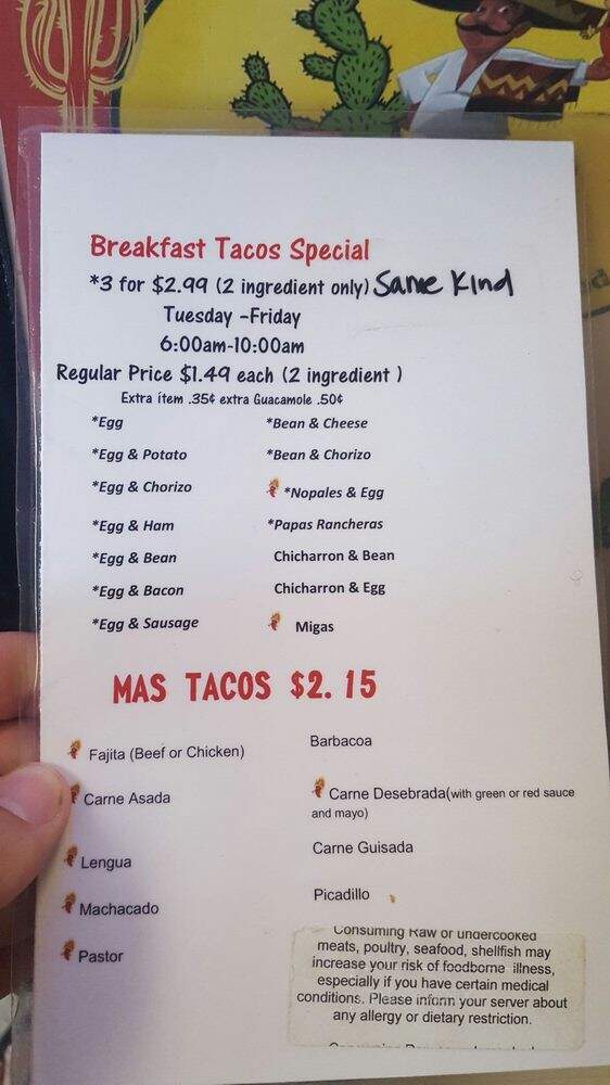 Spicy Bite - Kyle, TX menu_pic