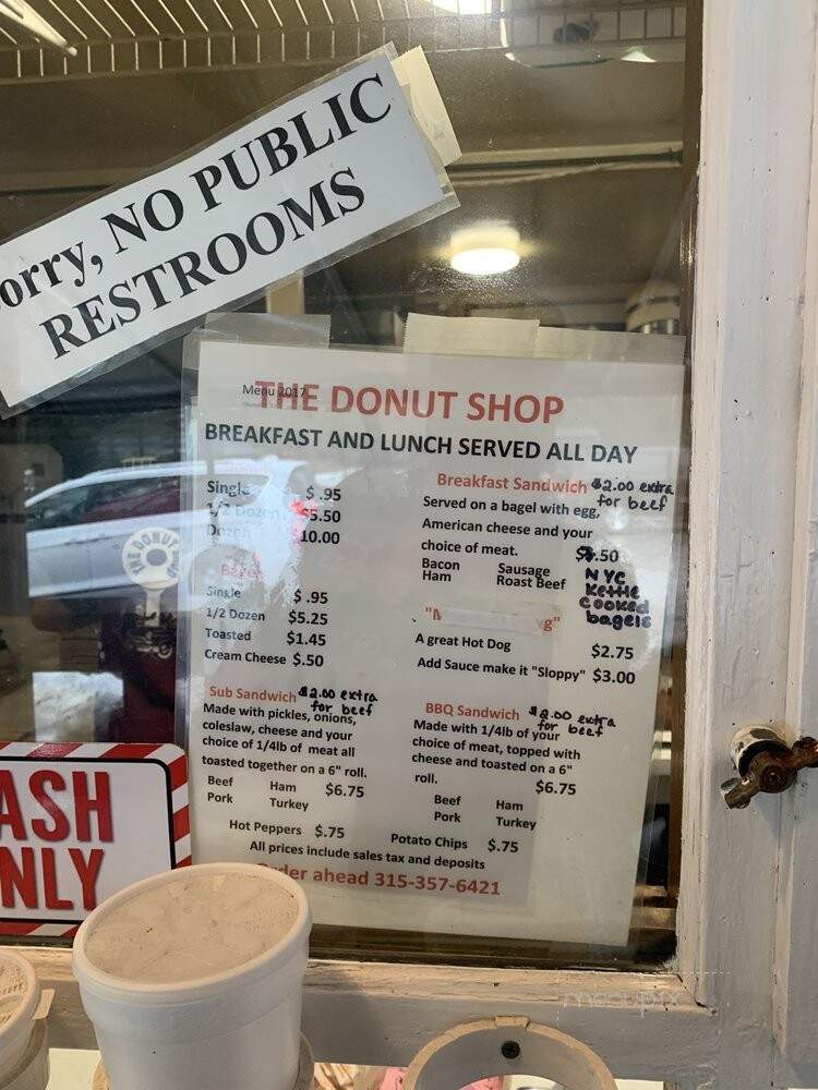 The Donut Shop - Eagle Bay, NY menu_pic