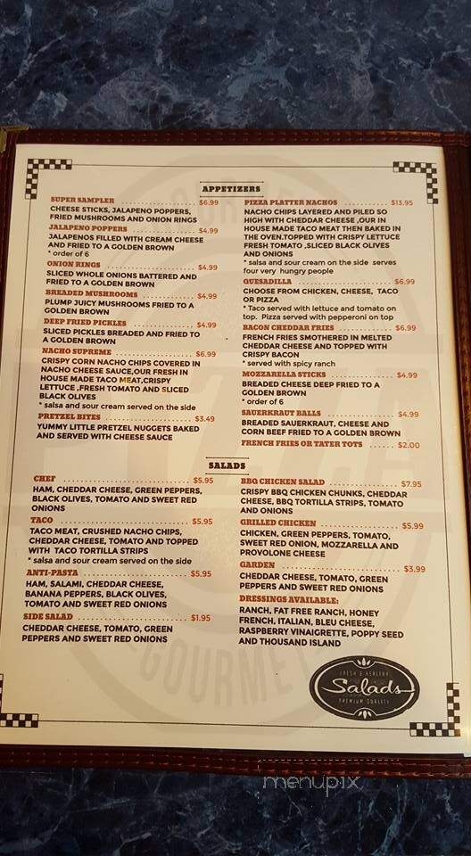 Porky's Pizza Trof - Weston, OH menu_pic