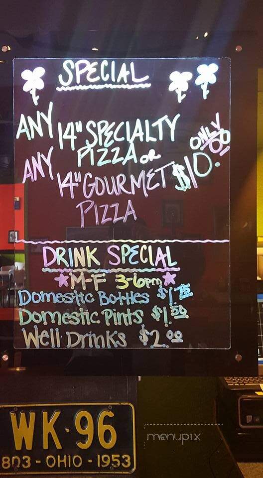 Porky's Pizza Trof - Weston, OH menu_pic