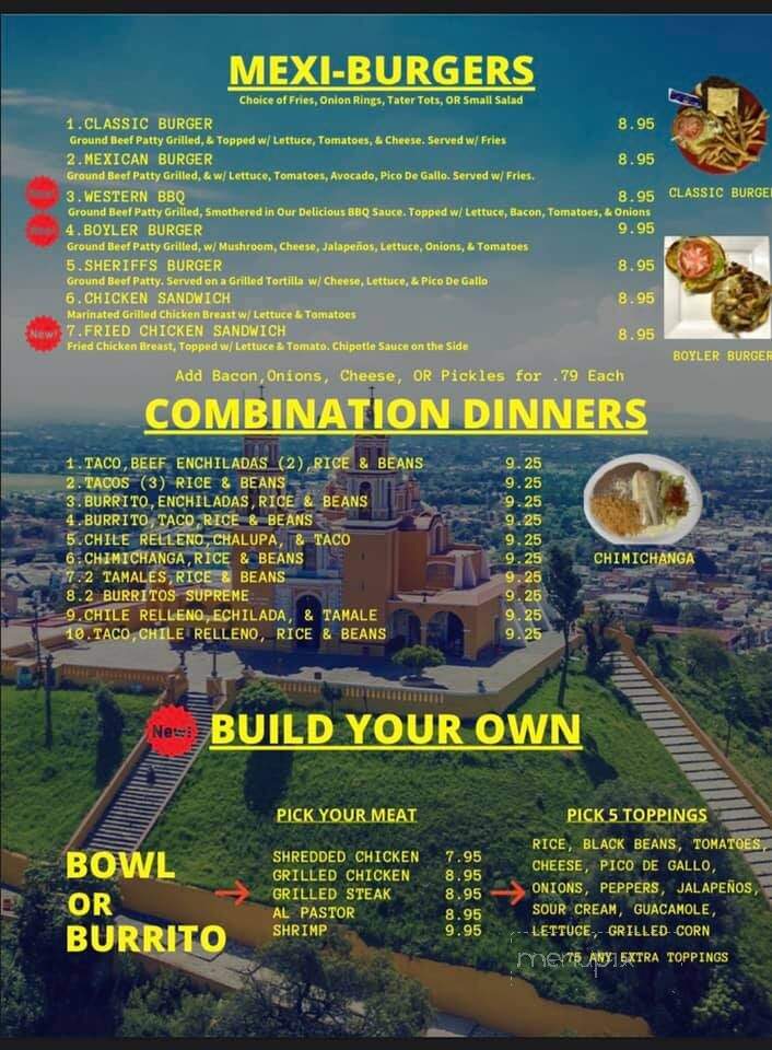 Mis Amigos Mexican Grill - Brownsville, KY menu_pic