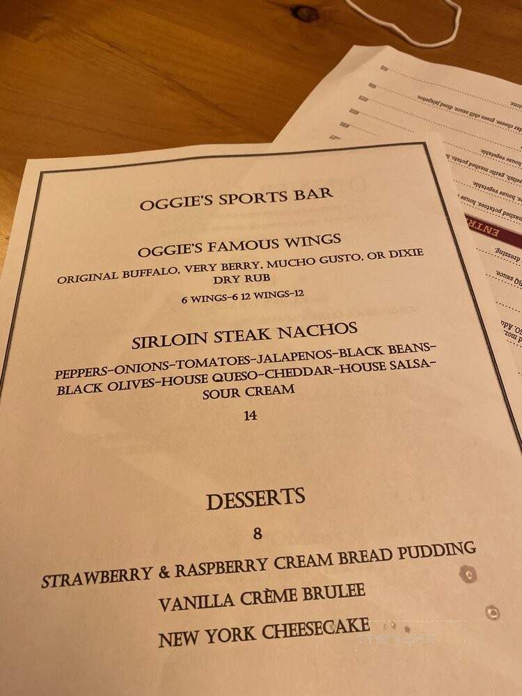 Oggie's Sports Bar Emporium - Deadwood, SD menu_pic