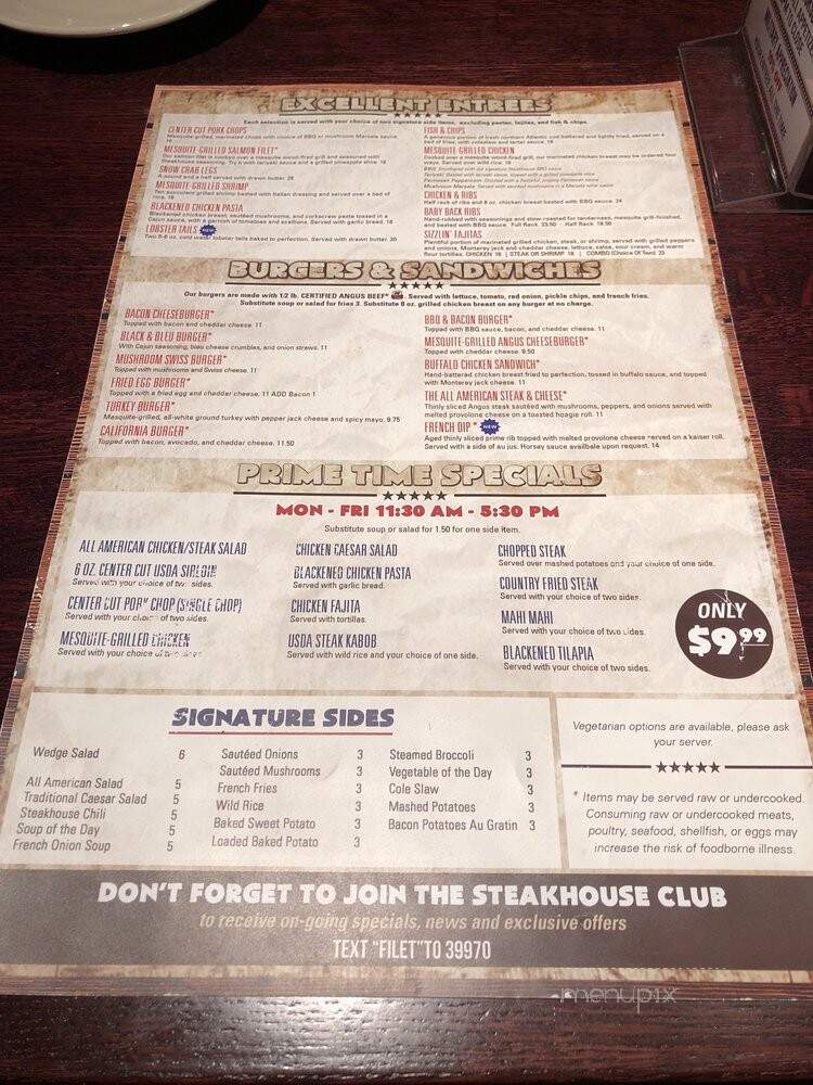 All American Steakhouse - Manassas, VA