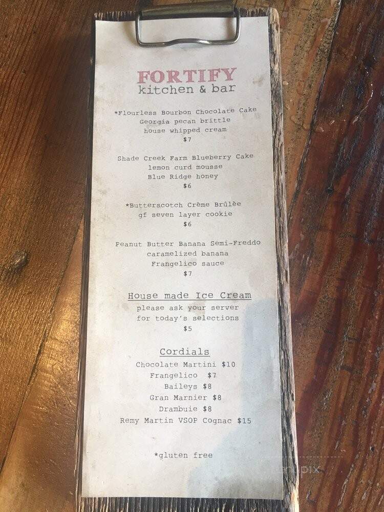 Fortify Kitchen and Bar - Clayton, GA