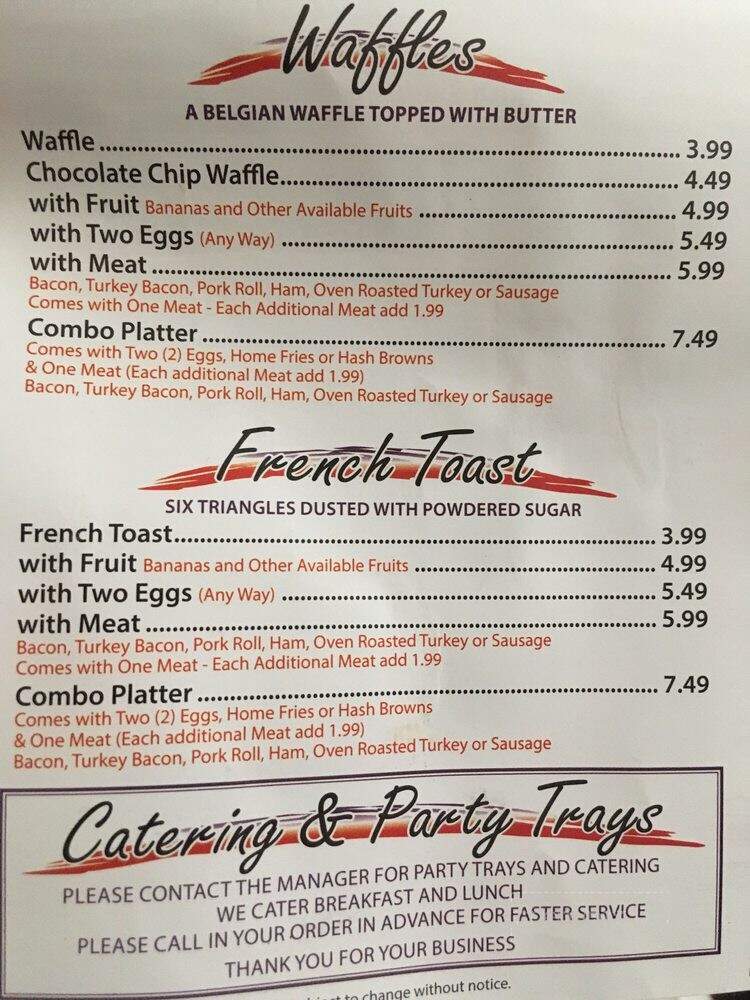 Yogi's Hoagies - Hamilton Township, NJ menu_pic