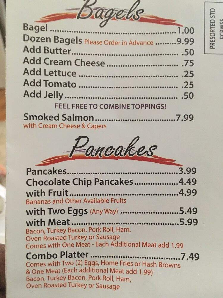 Yogi's Hoagies - Hamilton Township, NJ menu_pic