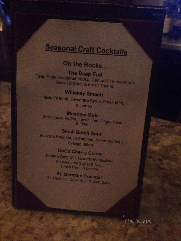 Chives Door County - Baileys Harbor, WI menu_pic
