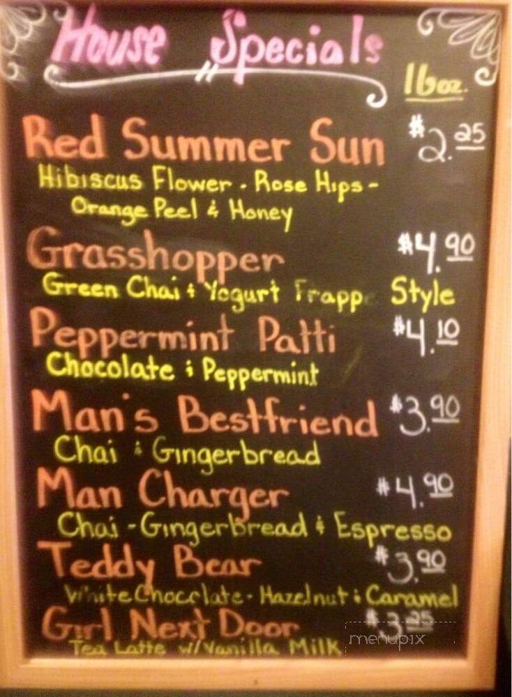 Great Northern Coffee Traders - Minocqua, WI menu_pic