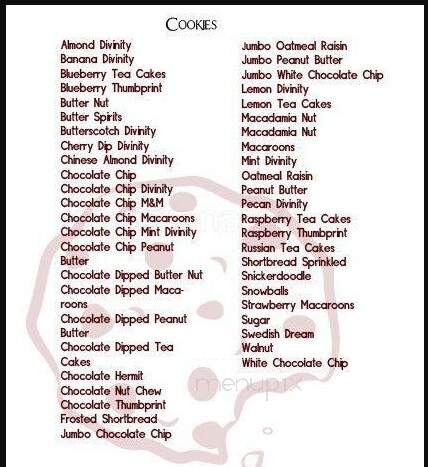 Pike Place Bakery - Renton, WA menu_pic
