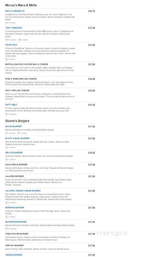 Hop Jacks - Richland, WA menu_pic