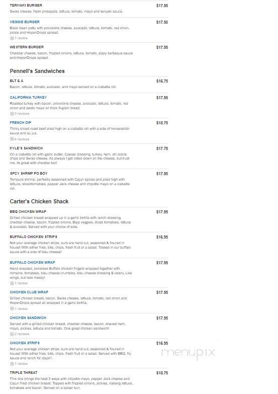 Hop Jacks - Richland, WA menu_pic