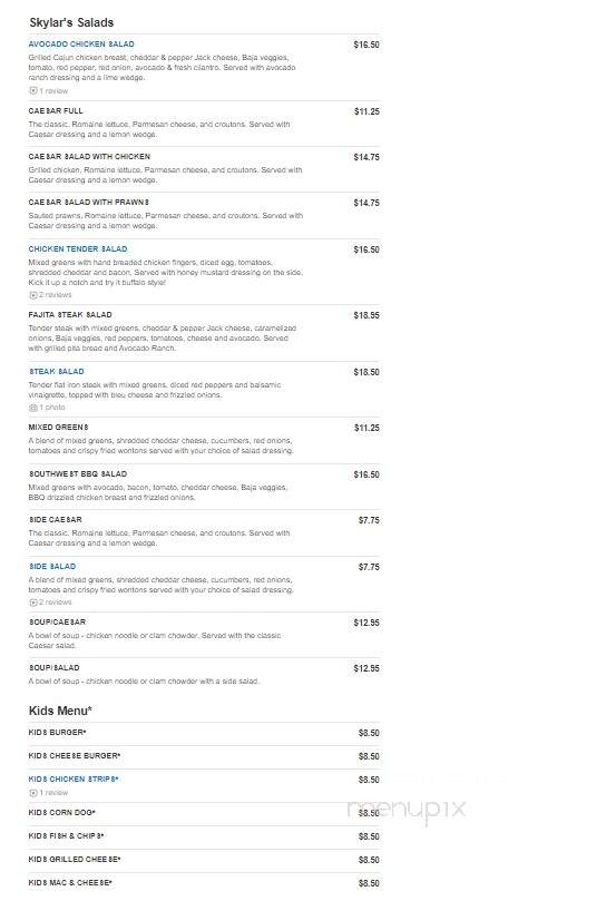 Hop Jacks - Richland, WA menu_pic