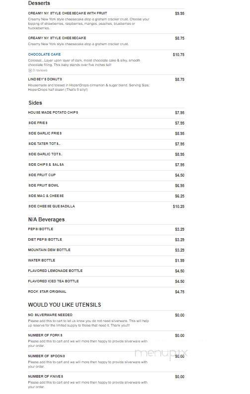 Hop Jacks - Richland, WA menu_pic