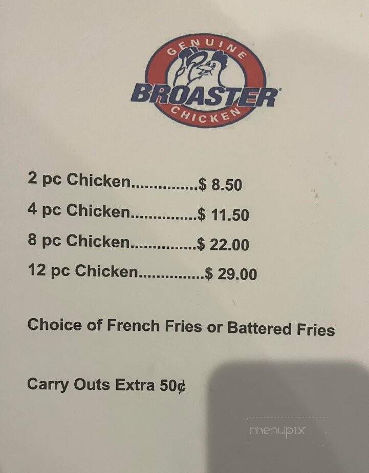 MO’s Bootleggers - Highland, WI menu_pic