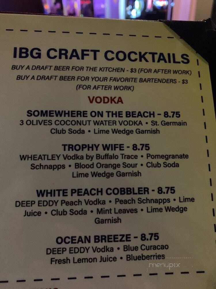 International Beer Garten - Lutz, FL menu_pic