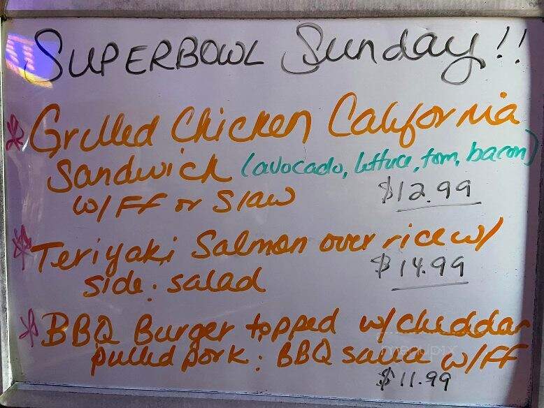 Jacks LLC - Hoschton, GA menu_pic