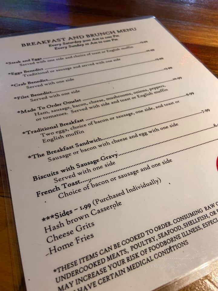 Jacks LLC - Hoschton, GA menu_pic