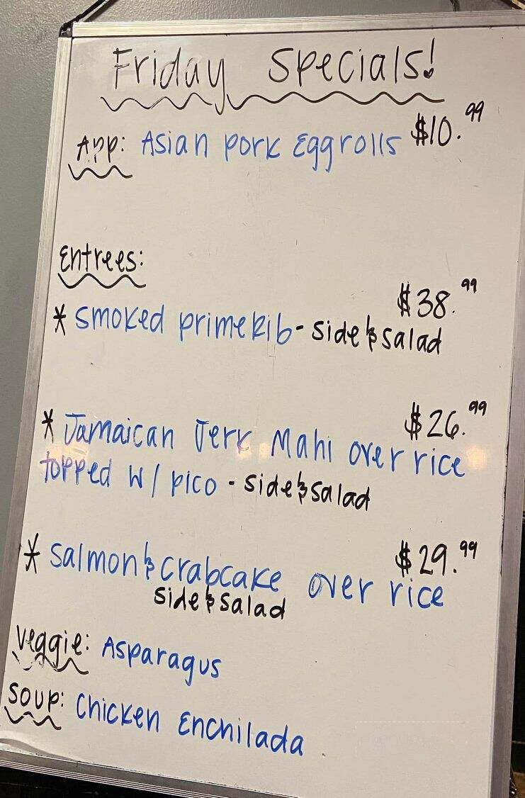 Jacks LLC - Hoschton, GA menu_pic