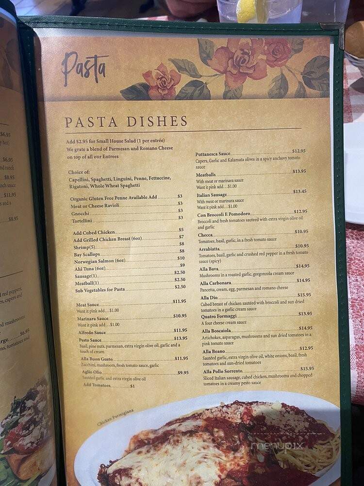 Buon Gusto - Huntington Beach, CA menu_pic