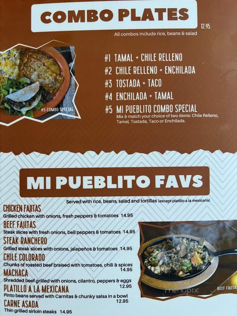 Mi Pueblito Taqueria - Wheatland, CA menu_pic