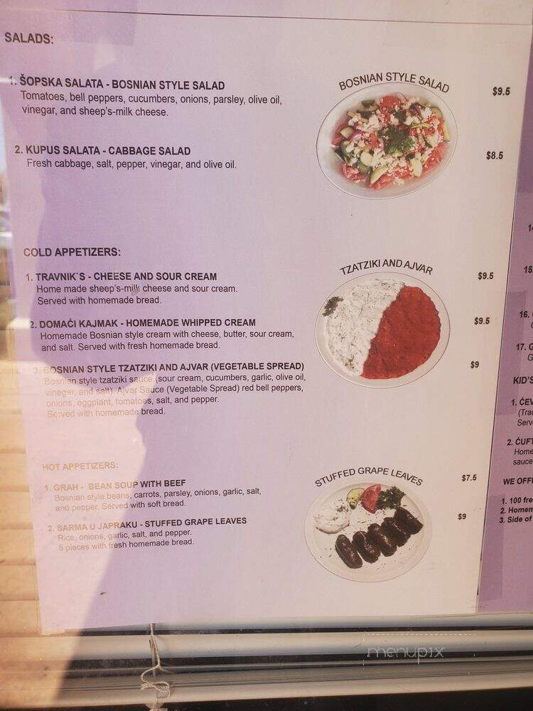 Chef Alisah's Restaurant - Tucson, AZ menu_pic