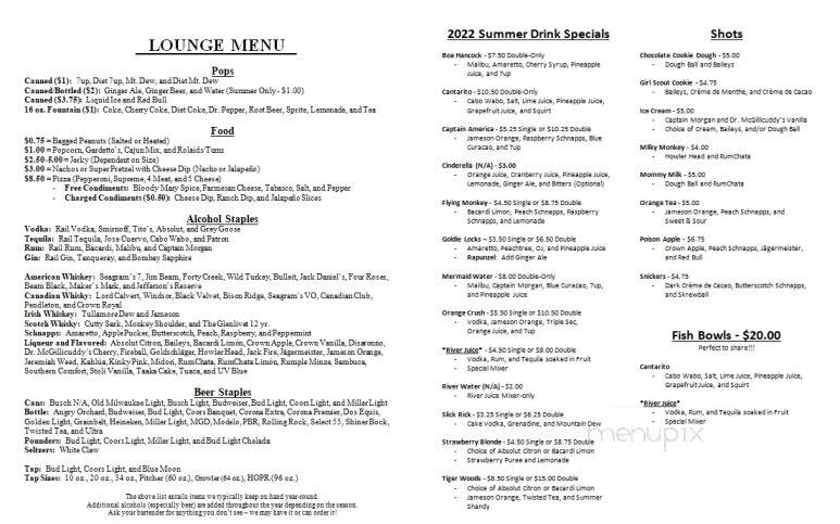 American Legion - Pierre, SD menu_pic