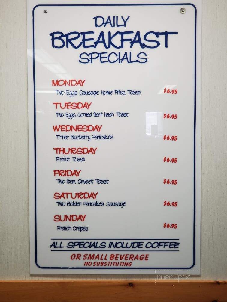 Roy's Allsteak Hamburgers - Auburn, ME menu_pic