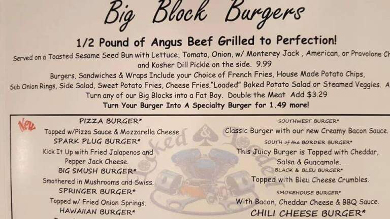 Locked & Loaded Grill - Garner, NC menu_pic