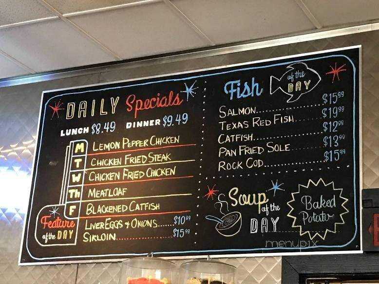 Lucky's Cafe - Dallas, TX menu_pic