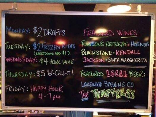 Lucky's Cafe - Dallas, TX menu_pic