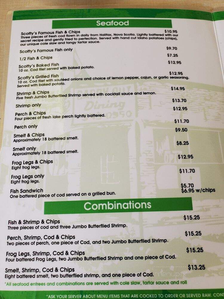 Scotty Simpson's Fish & Chips - Detroit, MI menu_pic