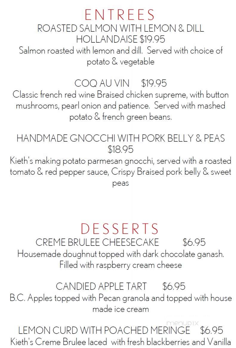 Roy's Place Restaurant - Claresholm, AB menu_pic