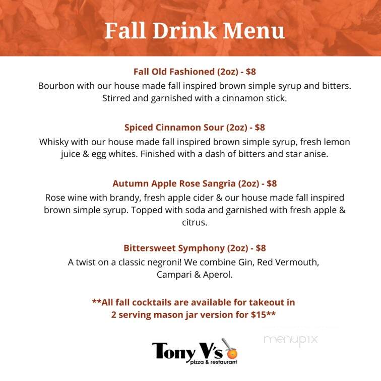 Tony V's Pizza - Sudbury, ON