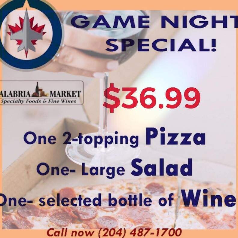 Calabria Market & Wine Store - Winnipeg, MB menu_pic