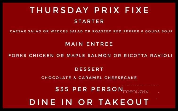 5 Forks - Thunder Bay, ON menu_pic