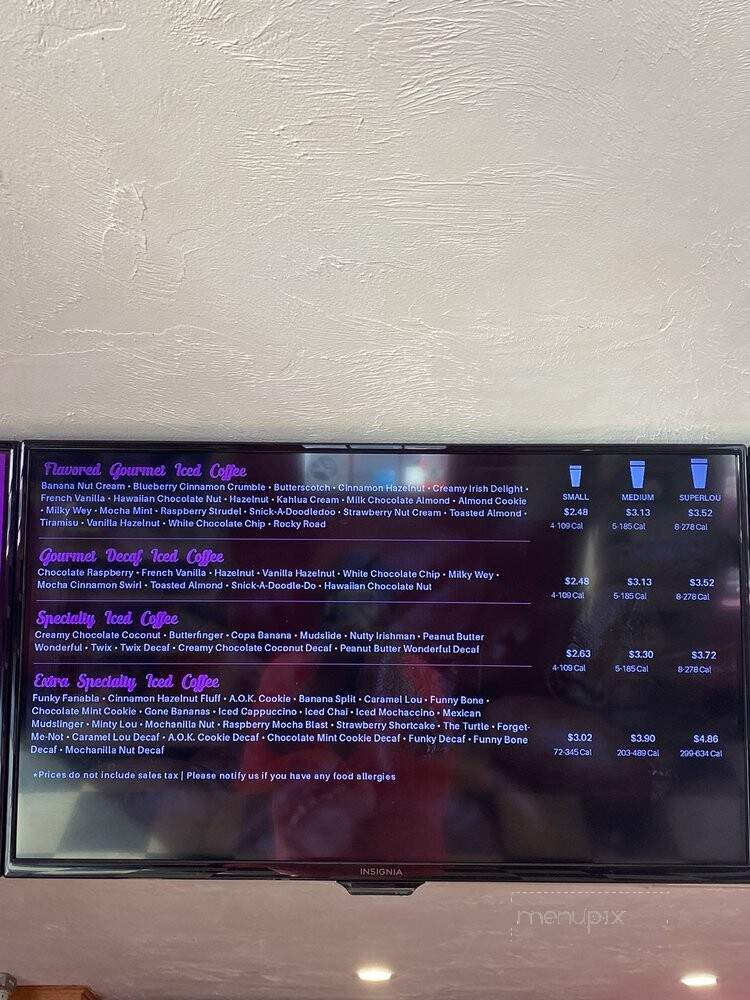 Marylou's Coffee - Hyannis, MA menu_pic
