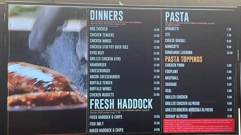 Toula's House Of Pizza - Rutland, MA menu_pic