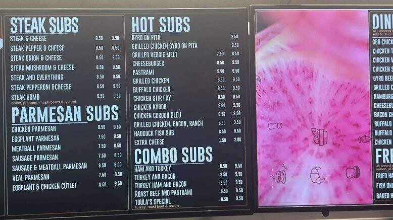 Toula's House Of Pizza - Rutland, MA menu_pic