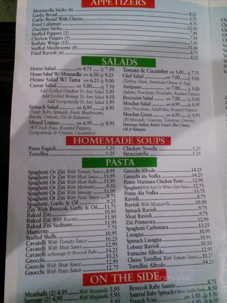 Crestwood Pizzeria - Tuckahoe, NY menu_pic