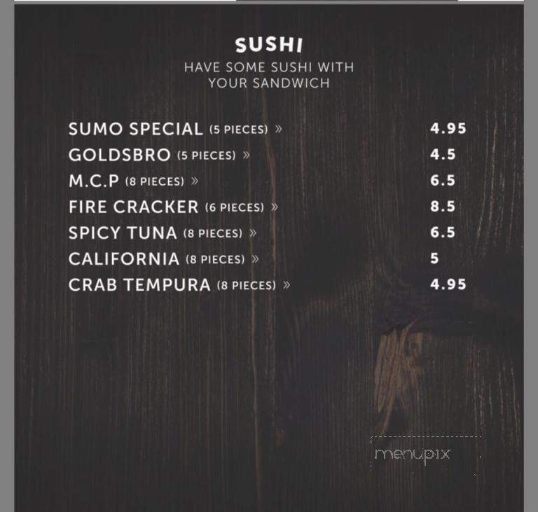 Hibachi Xpress - Greenville, NC menu_pic