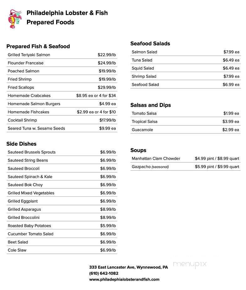 Philadelphia Lobster & Fish - Ardmore, PA