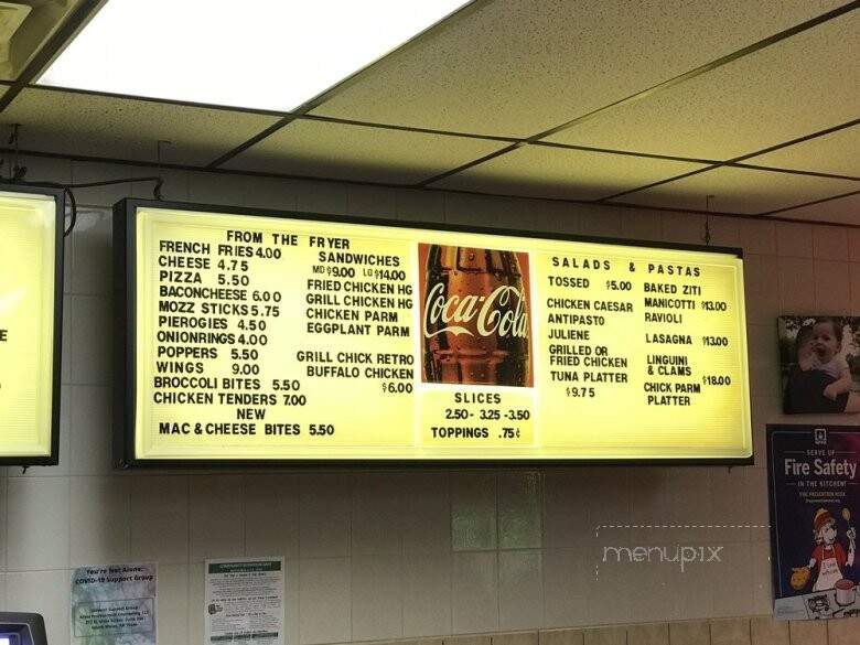 Tony's Pizza Palace - North Wales, PA menu_pic